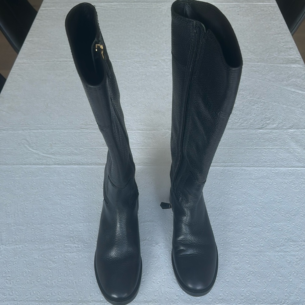 Tory Burch tall leather riding boot